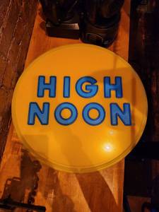lot 9218 image: High Noon Branded Bar Sign Light
