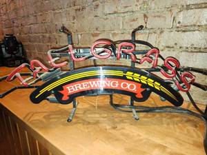lot 9220 image: Tall Grass Brewing Company Neon Sign
