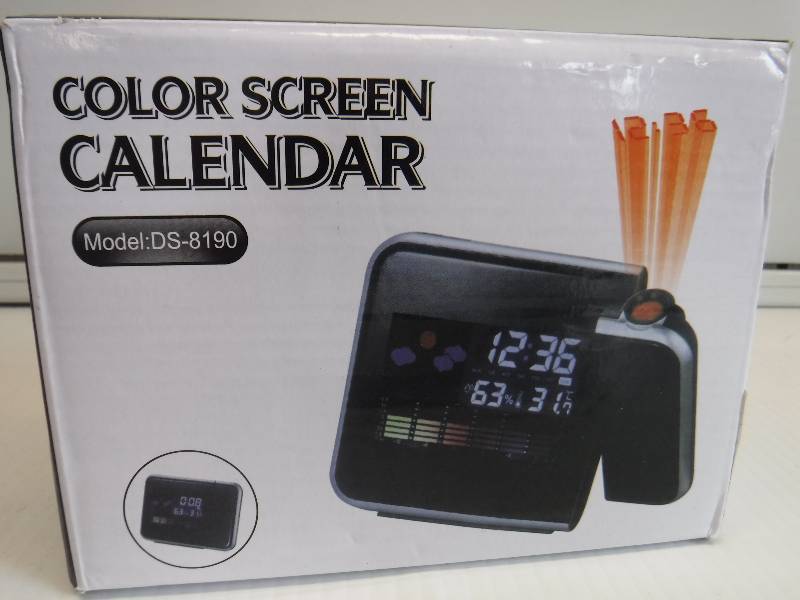 lot 1005 image: color screen calendar