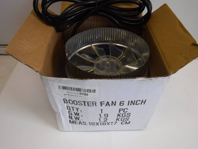 lot 1009 image: 6 inch duct fan