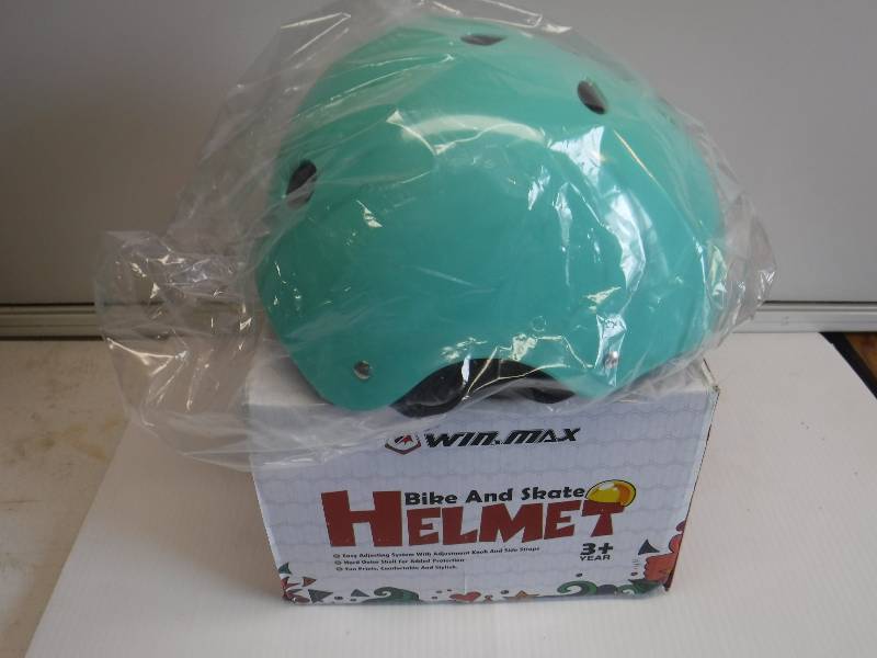 lot 1037 image: bike and skate helmet