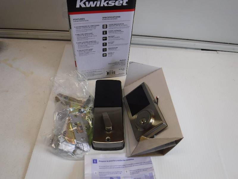 lot 1054 image: kwikset keyless entry