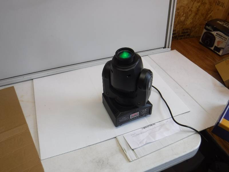 lot 1063 image: DJ MUSIC mini led spot moving head light