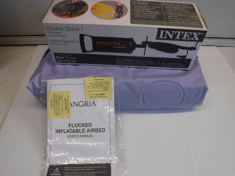lot 1084 image: twin air mattress