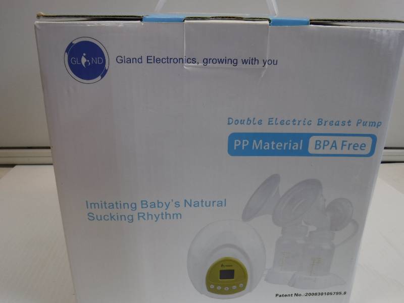 lot 1123 image: double electric breast pump