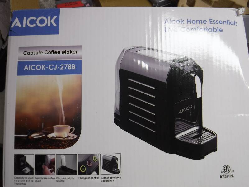 lot 1152 image: aicok coffee maker
