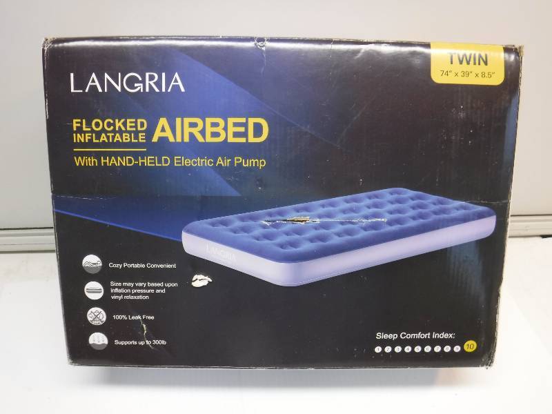 lot 1156 image: twin air mattress