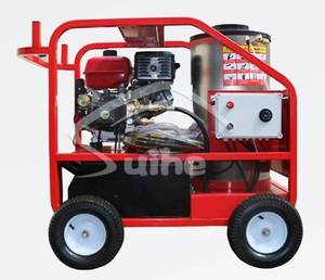 lot 100 image: 2025 Unused 4000PSI Hot Water Pressure Washer-These Machines Use Heated Water To Blast Away Dirt, Grime, Grease & Oil, But Also Kill Bacteria & Germs, Leaving Surfaces Clean & Sanitary Making Them Popular Choices for Industrial & Commercial Cleaning
