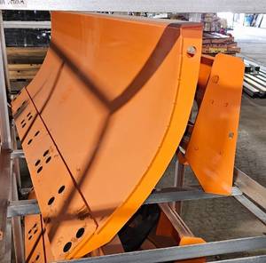 lot 115 image: Unused 72 Inch Hydraulic Dozer BladeSnow Plow. Working Width 72  Weight 728lbs  Circumgyrate Degree 22°