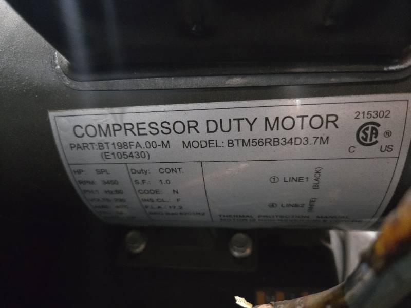 Husky 60 Gallon Air Compressor ~ Model BTM56RB34D3.7M | ✨ Belton