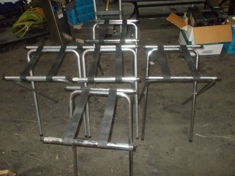 lot 7157 image: Serving Tray Stands