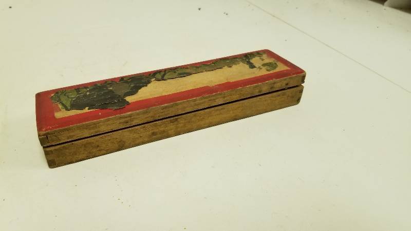 lot 1322 image: Pair of old wood boxes