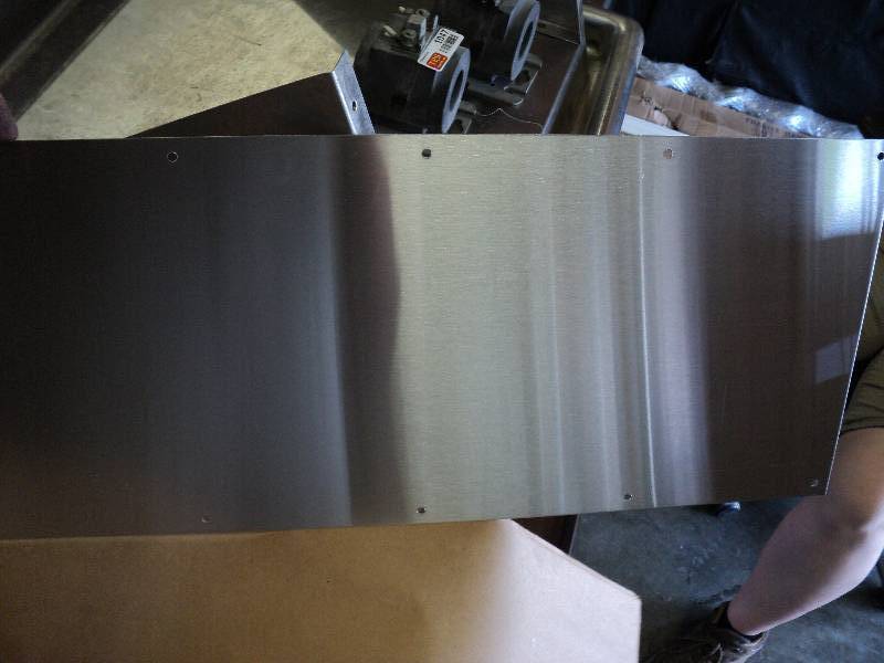 lot 1052 image: (1) piece Stainless Steel underflap