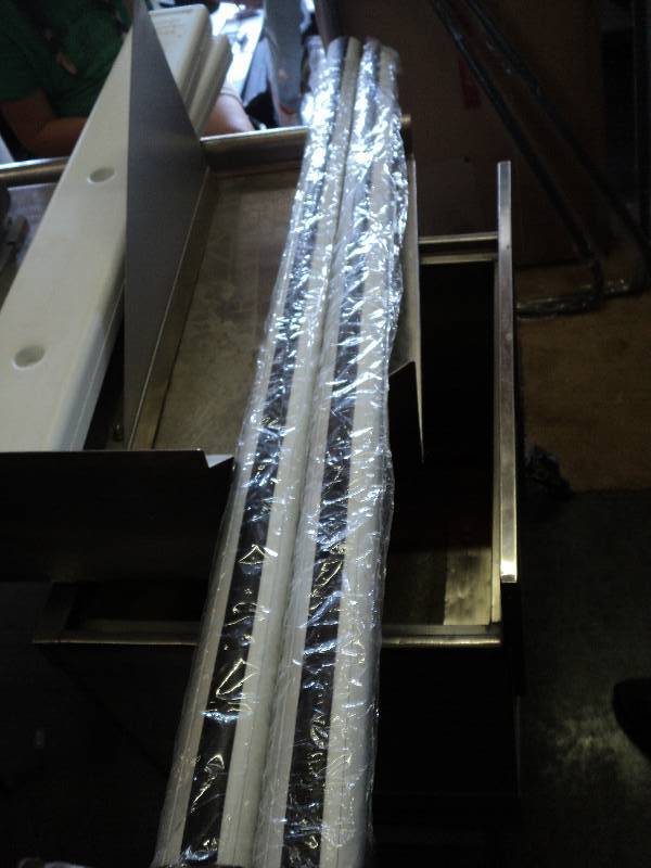 lot 1090 image: (1) pair replacement cargo rack bars