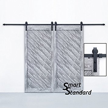 lot 1119 image: Double Sliding door hardware