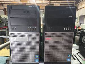 lot 6969 image: (2) Dell OptiPlex 7010 Desktop Computer Intel Core i5 Windows 7