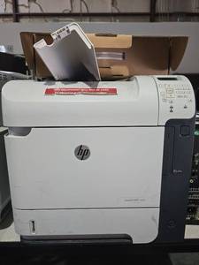 lot 8597 image: HP LaserJet 600 M602 Printer, and VTEC Eris Station
