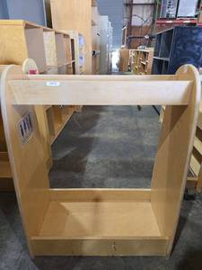 lot 47144 image: Kaplan Wooden Dress-Up Storage Unit with Hat Shelf