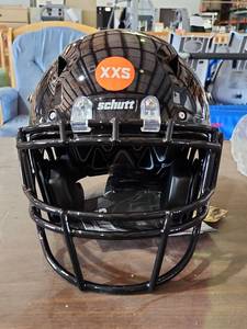 lot 47265 image: (2 XXS) Schutt Football Helmet, Black