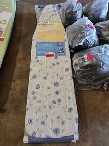 lot 47297 image: (2-Flower) Mainstays T-Leg Ironing Board with Mesh Top