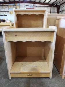 lot 47328 image: Kaplan Wooden Storage Cabinet - Educational Furniture