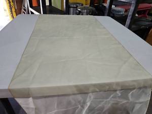 lot 47481 image: (6) 6ft Beige Table Runner&nbsp- Event Decor