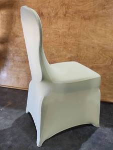 lot 47483 image: (34) Tan Spandex Chair Covers&nbsp- Event Decor