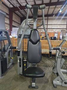 lot 7128 image: Nautilus Vertical Chest Press Machine Commercial Gym Equipment