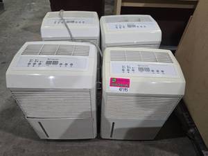 lot 47195 image: (4) EdgeStar DEP400TW 40-Pint Dehumidifier