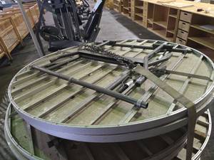 lot 47369 image: (2) 5ft Aluminum Folding Tables