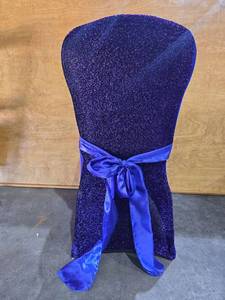 lot 47496 image: (42) Purple Satin Sash&nbsp- Event Decor