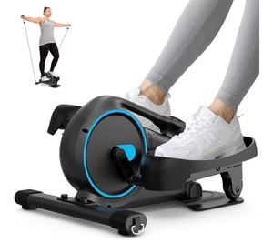 lot 50749 image: Under Desk Elliptical, Manual Elliptical Exercise Machine, Quite Foot Pedal Exerciser for Home Use, Compact Foot &Leg Pedal Exerciser for Seniors, Max Load 300LBS