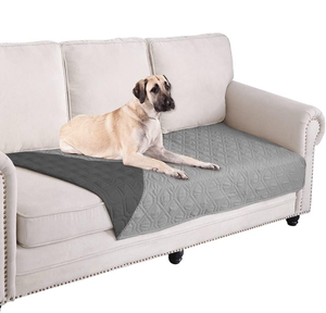 lot 51866 image: Ameritex Waterproof Dog Bed Cover Pet Blanket for Furniture Bed Couch Sofa Reversible