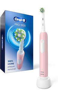 lot 51868 image: Oral-B Pro 1000 Rechargeable Electric Toothbrush, Pink