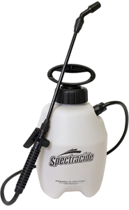 lot 51891 image: Spectracide 16412 2 Gallon Multi-Purpose Lawn & Garden Poly Tank Sprayer, Made in The USA, Adjustable Cone Nozzle, 1-Pack, Translucent White
