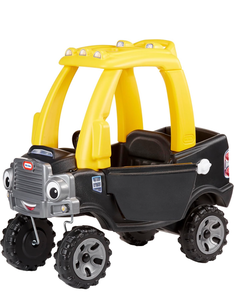 lot 51930 image: Little Tikes Cozy Truck Ride-On - Black