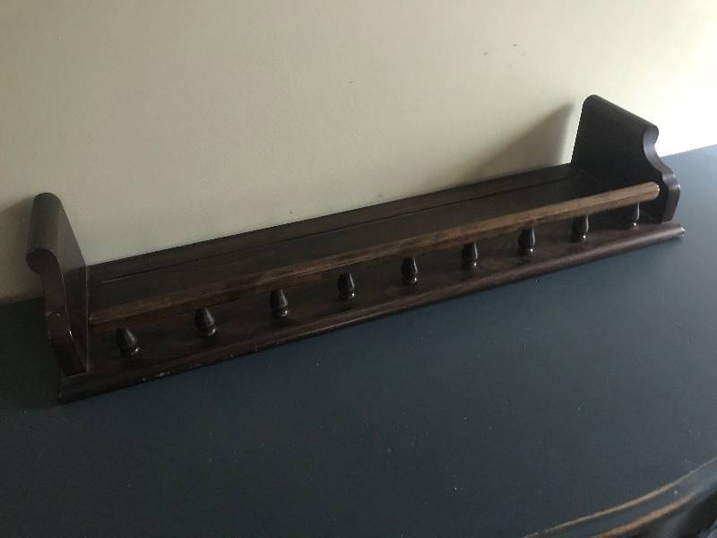 lot 12 image: Ethan Allen Wood Shelf