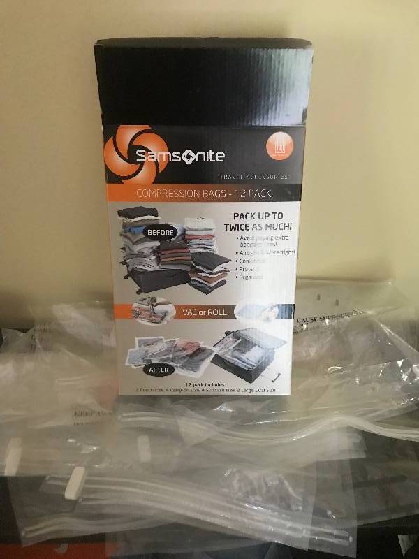 lot 194 image: Samsonite StorageTravel Vacuum Bags