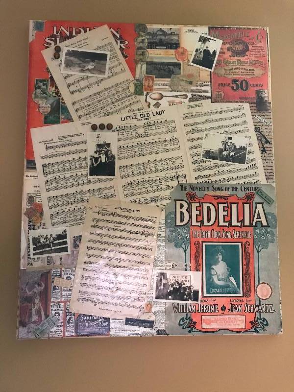 lot 145 image: Music Mural Wall Art on Canvas