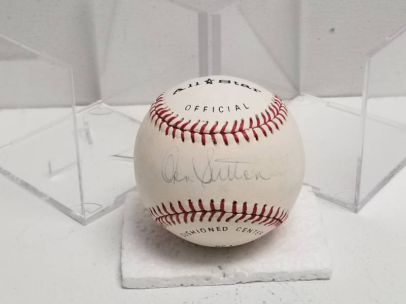 lot 1137 image: Don Sutton Autographed Official Vintage All-Star Baseball w COA
