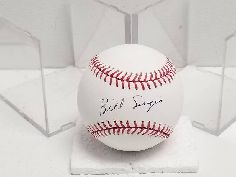 lot 1140 image: Bill Singer Autographed Rawlings Official Major League Baseball w COA