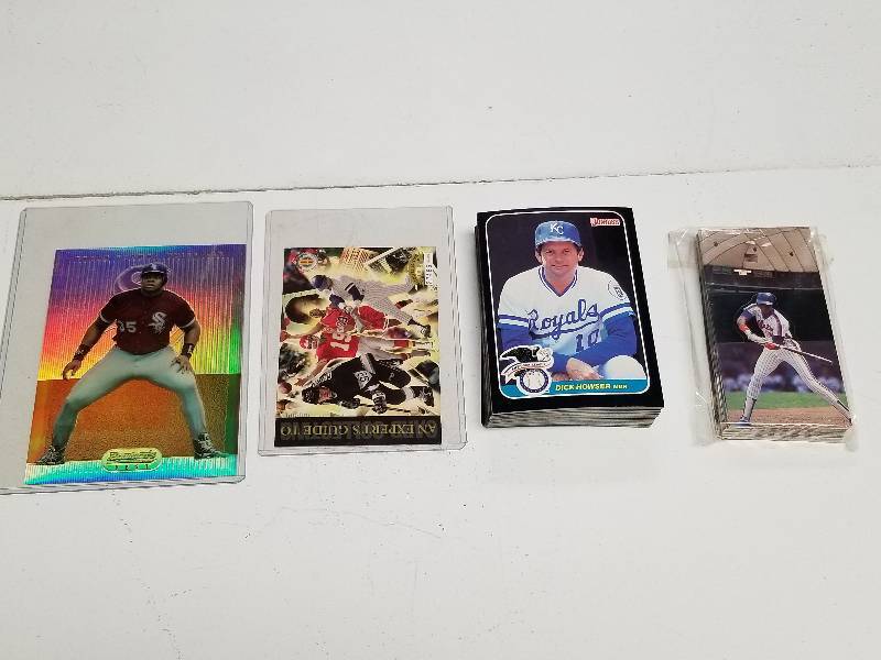 lot 1221 image: Oversized Sports Card Lot w 1987 Donruss Jumbos Pop Up Set & Limited UDA Jordan