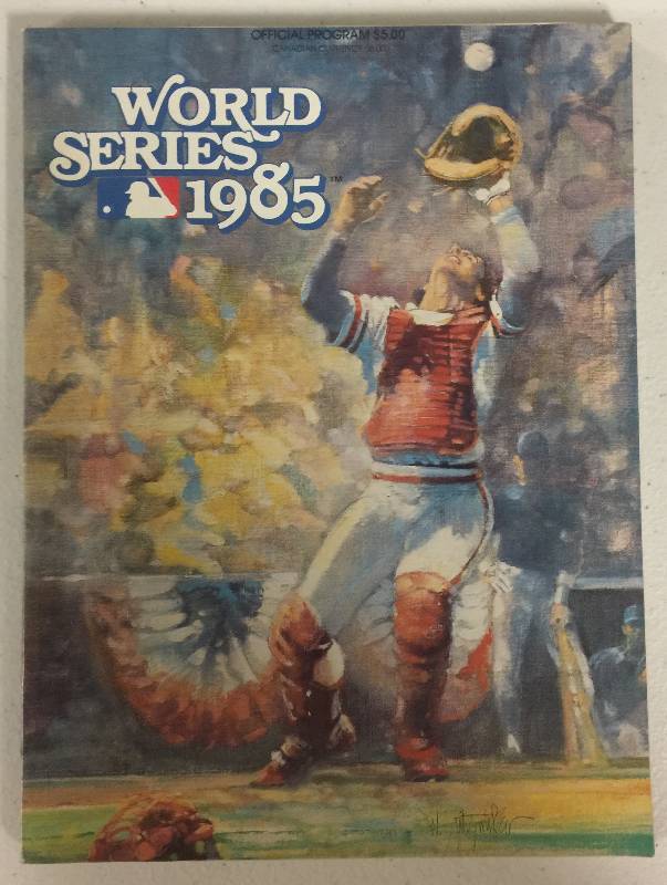 lot 1050 image: 1985 World Series Official Program Kansas City Royals vs St. Louis Cardinals Never Been Opened