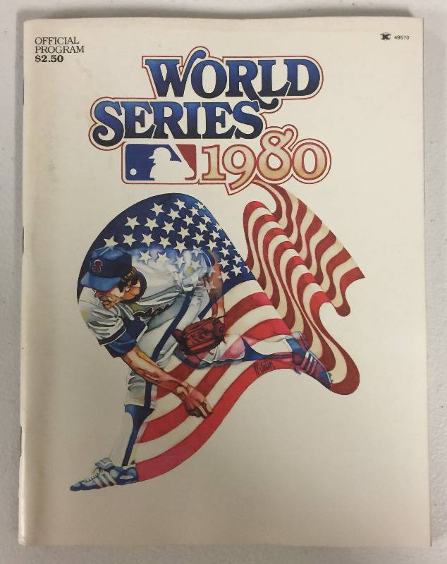 lot 1051 image: 1980 World Series Official Program Kansas City Royals vs Philadelphia Phillies Never Been Opened