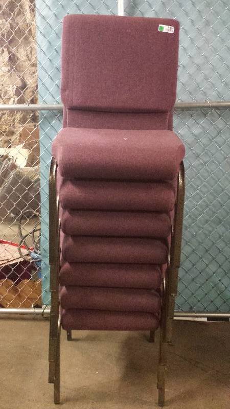 lot 8424 image: 7 Similar Burgandy Chair