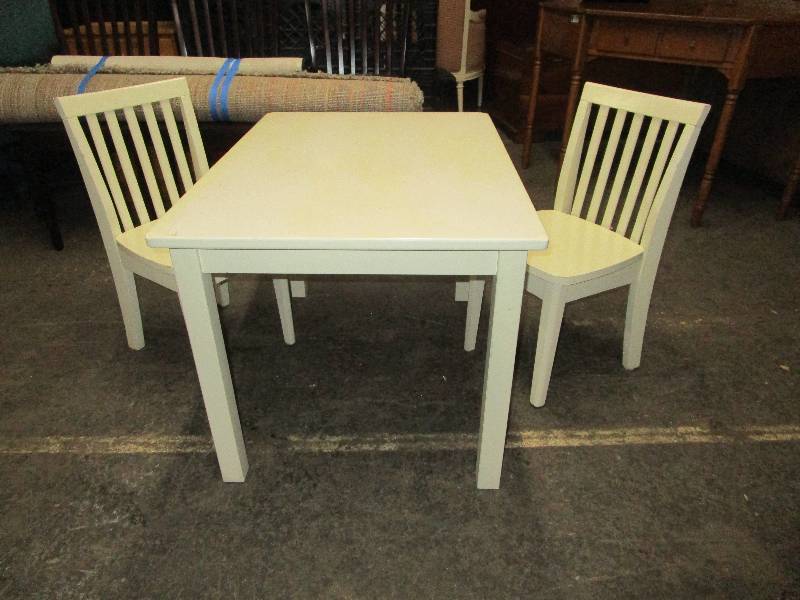 lot 8325 image: Childrens Table and Chair Set
