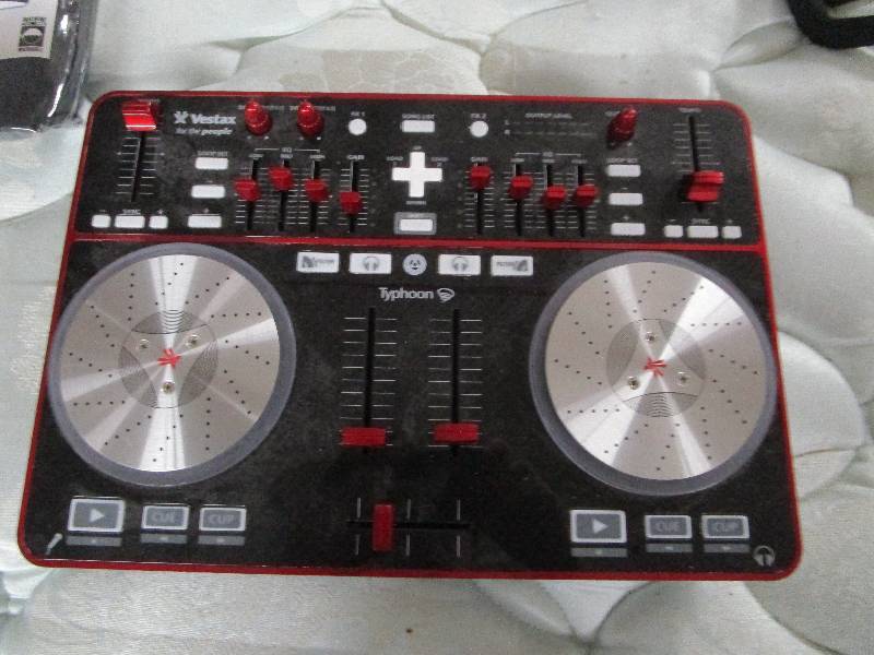 lot 8296 image: Typhoon DJ Mixing Table