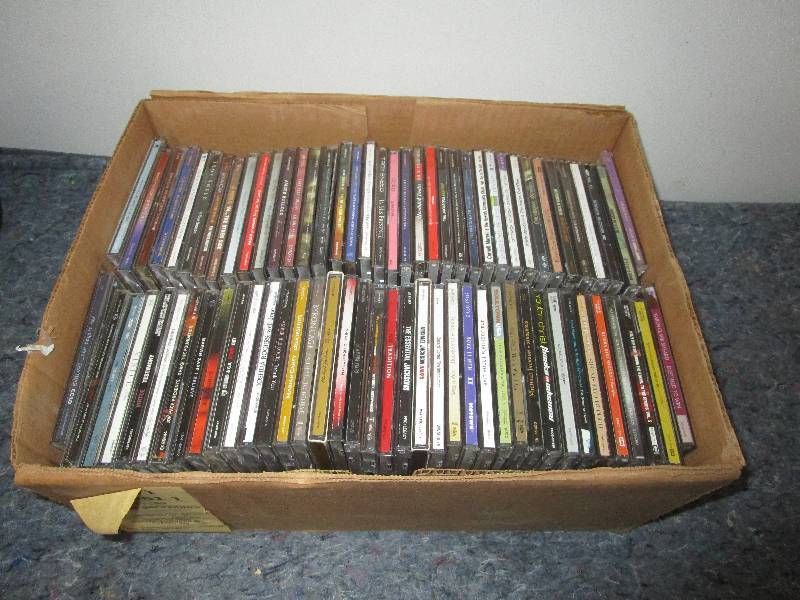 lot 8399 image: Variety of Genre CDs Box