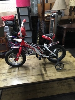 lot 8095 image: Red Boys Bike