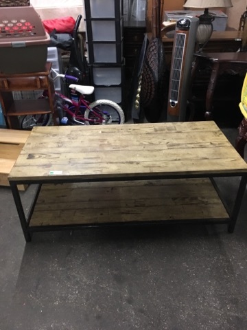 lot 8094 image: Modern Wood Coffee Table